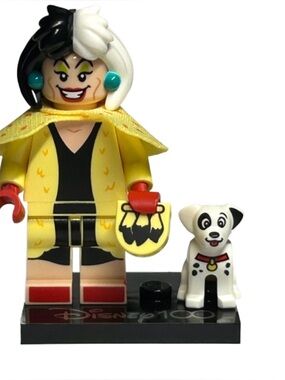 Cruella de Vil & Dalmatian Puppy, Disney 100